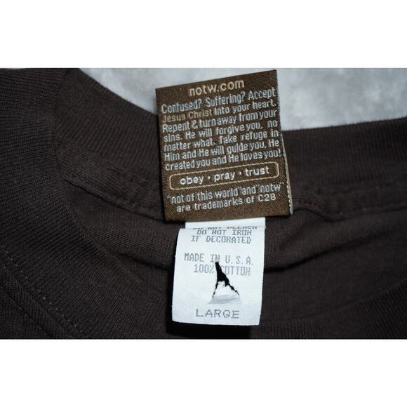 NOTW “Penetrates to the Soul” Christian Graphic Tee – Size Large – Made in USA - Picture 3 of 5